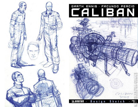 Variant Cover for Caliban #1
