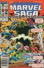 Variant Cover for Marvel Saga: The Official History of the Marvel Universe #18