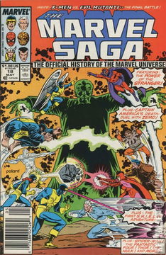 Variant Cover for Marvel Saga: The Official History of the Marvel Universe #18