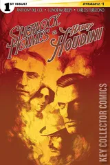 Variant Cover for Sherlock Holmes vs. Harry Houdini #1