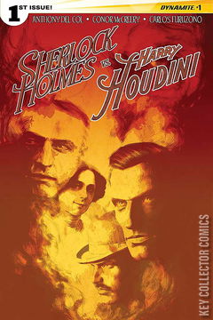 Variant Cover for Sherlock Holmes vs. Harry Houdini #1