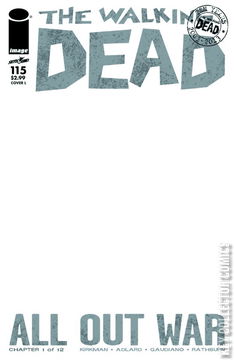Variant Cover for The Walking Dead #115