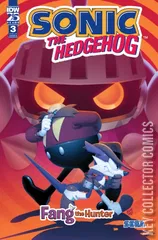 Variant Cover for Sonic the Hedgehog: Fang the Hunter #3