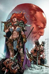 Variant Cover for Red Sonja: Birth of the She-Devil #4