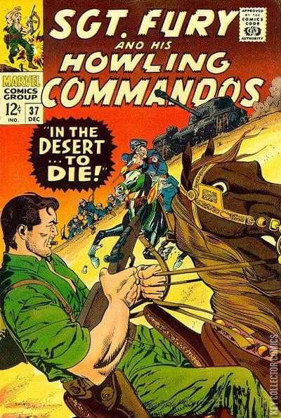 Cover art for Sgt. Fury and His Howling Commandos #37
