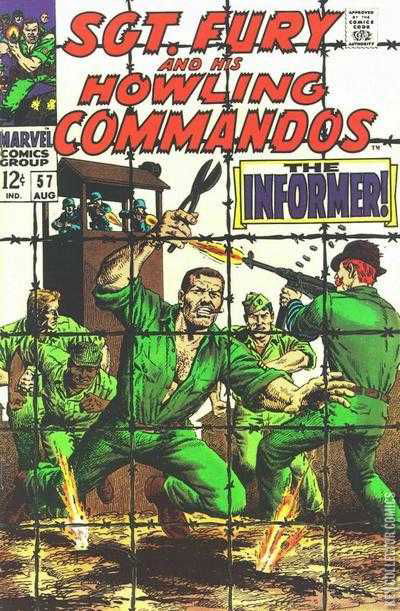 Cover art for Sgt. Fury and His Howling Commandos #57