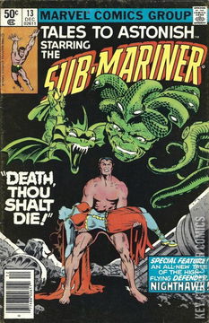 Variant Cover for Tales to Astonish #13