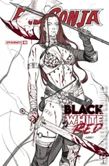 Variant Cover for Red Sonja: Black, White, Red #5