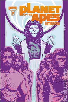 Variant Cover for Planet of the Apes: Cataclysm #7