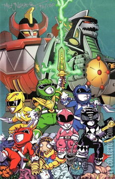 Variant Cover for Mighty Morphin Power Rangers #3