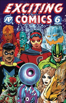 Variant Cover for Exciting Comics #6