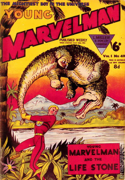 Cover art for Young Marvelman #49 