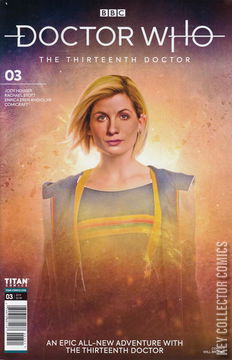 Variant Cover for Doctor Who: The Thirteenth Doctor #3