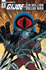 Variant Cover for G.I. Joe vs the Six Million Dollar Man #2