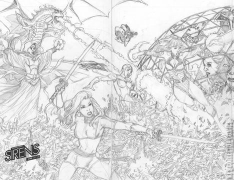 Variant Cover for Sirens #1