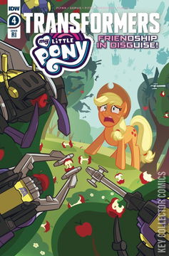 Variant Cover for My Little Pony / Transformers #4