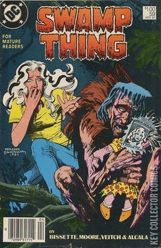 Variant Cover for Saga of the Swamp Thing #59