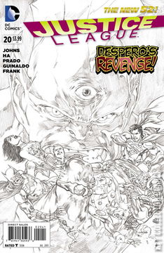 Variant Cover for Justice League #20