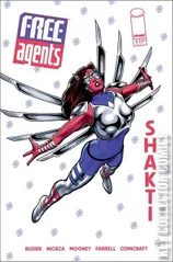 Variant Cover for Free Agents #4