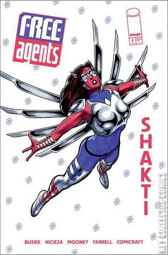 Variant Cover for Free Agents #4
