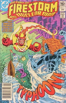 Variant Cover for Firestorm the Nuclear Man #8