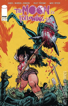 Variant Cover for The Moon Is Following Us #7