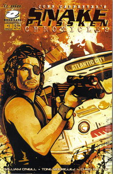 Variant Cover for Snake Plissken Chronicles #1