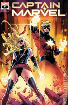 Variant Cover for Captain Marvel #34