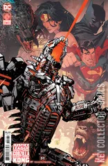 Variant Cover for Justice League vs. Godzilla vs. Kong #7