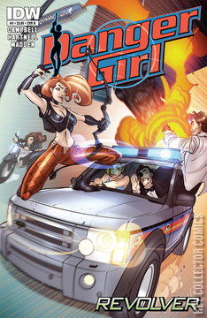 Variant Cover for Danger Girl: Revolver #4