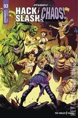 Cover for Hack / Slash vs. Chaos #3