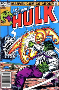 Variant Cover for Incredible Hulk #285