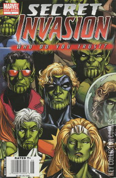 Variant Cover for Secret Invasion: Who Do You Trust? #1