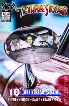 Variant Cover for The Three Stooges: 10th Anniversary Special #1