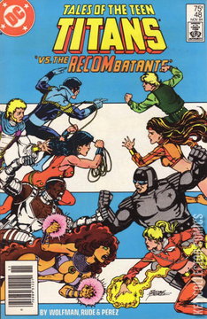 Variant Cover for Tales of the Teen Titans #48