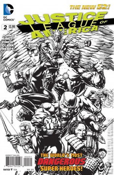 Variant Cover for Justice League of America #2