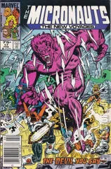 Variant Cover for Micronauts #17