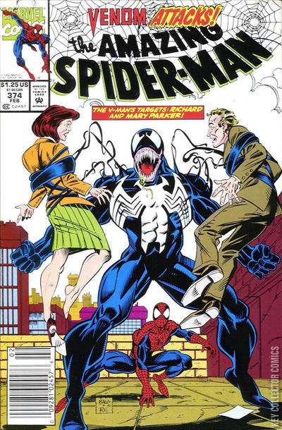 Amazing Spider-Man #374 Published February 1993 | Key