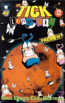 Variant Cover for The Tick: Luny Bin #0