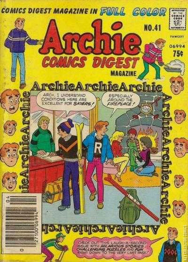 Archie Comics Digest #41 Published April 1980 | Key Col