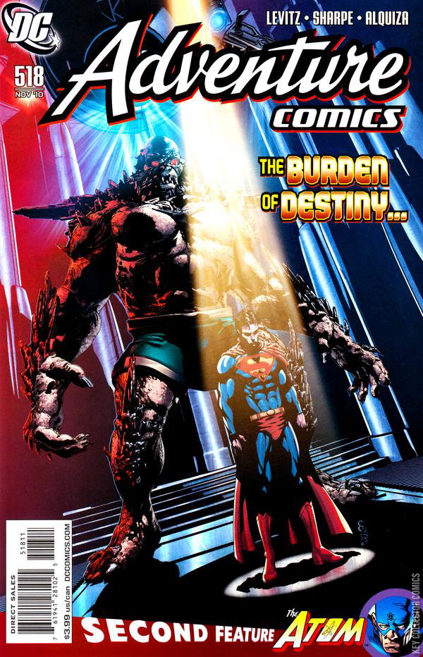 Adventure Comics #518 Published September 2010 | Key Co