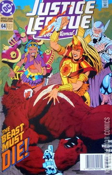 Variant Cover for Justice League International #64