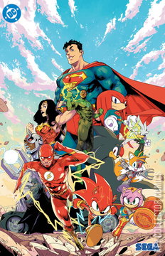 Variant Cover for DC x Sonic the Hedgehog: Metal Legion #1