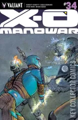Cover for X-O Manowar #34