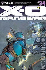 Variant Cover for X-O Manowar #34