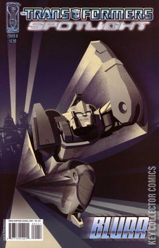 Variant Cover for Transformers Spotlight: Blurr #1
