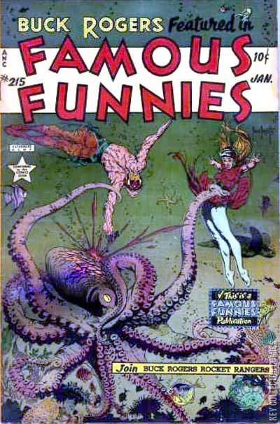 Cover art for Famous Funnies #215