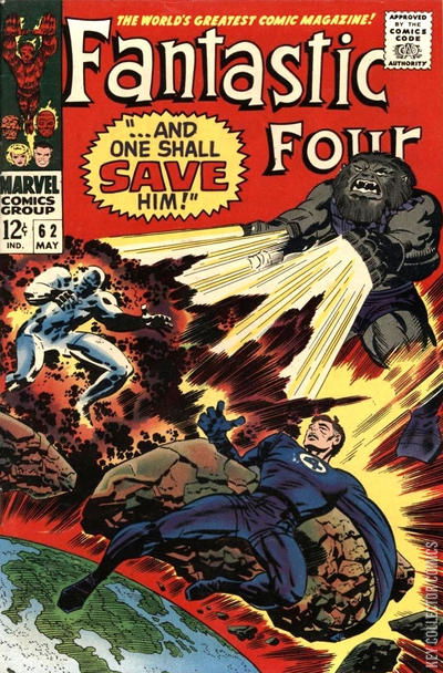 ファンタスティック・フォー #62 Blastaar初登場❗️アメコミリーフ FANTASTIC FOUR #62 FN- 1st BLASTAAR!! | eBay