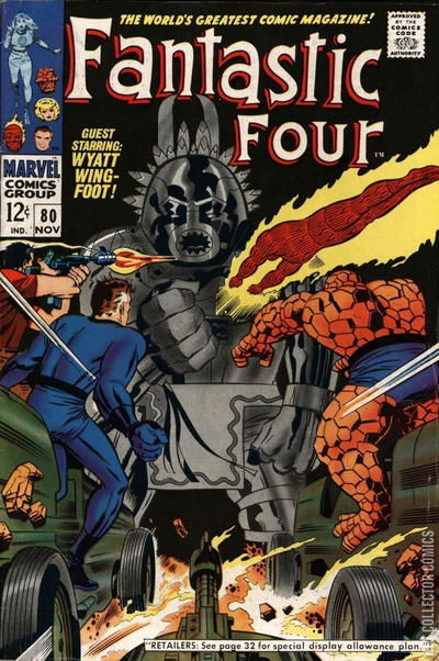 Fantastic Four #80 Published November 1968 | Key Collec