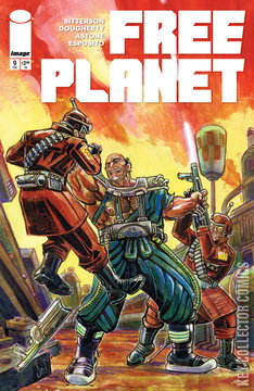 Variant Cover for Free Planet #9